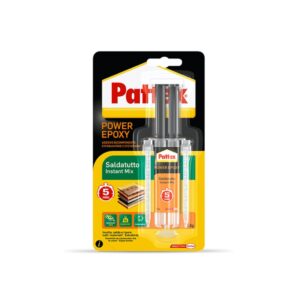 gr pattex packshot front pattex power epoxy saldatutto instantmix 12g blister